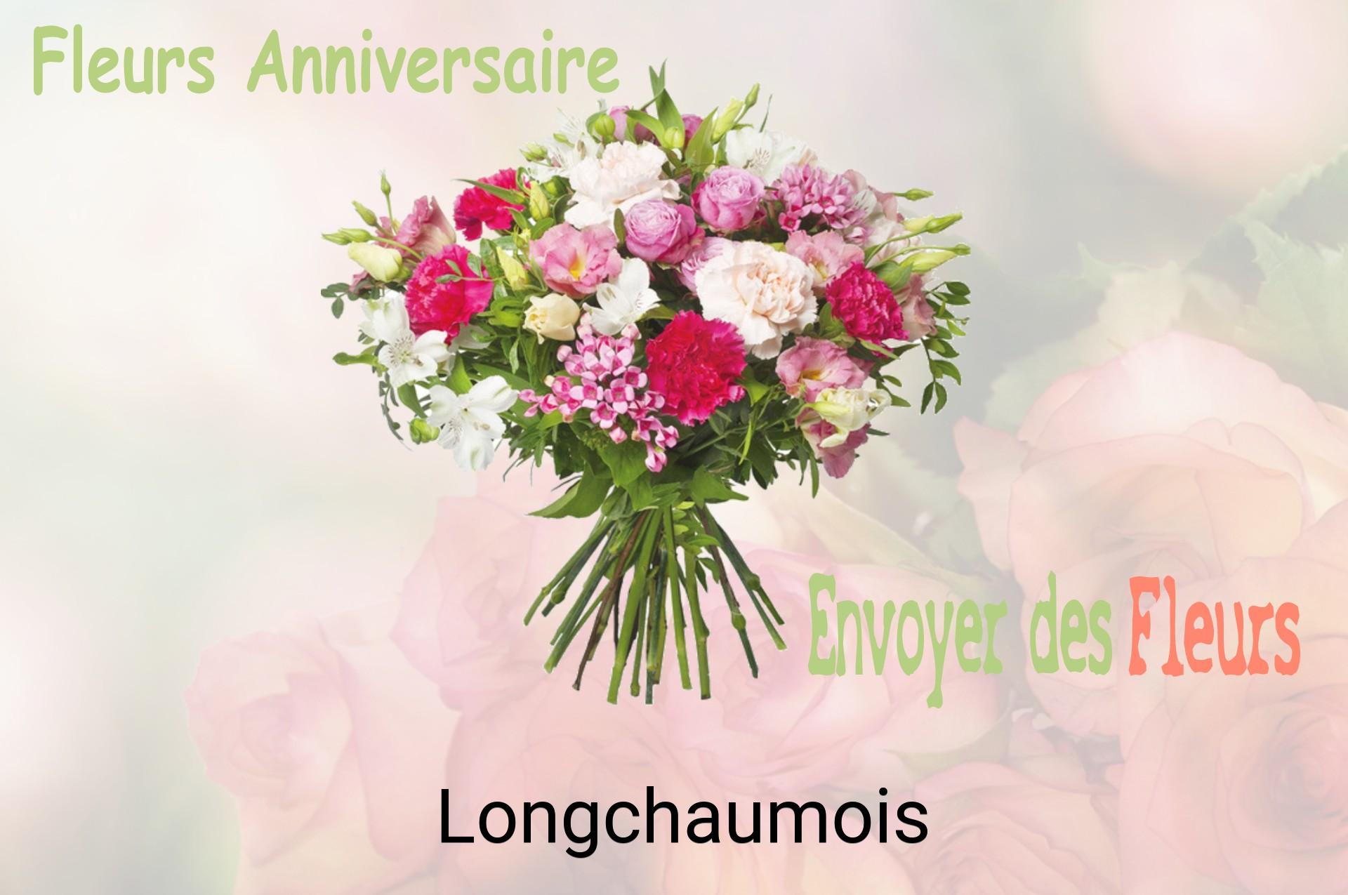 Bouquet de fleurs d’anniversaire livré à Longchaumois