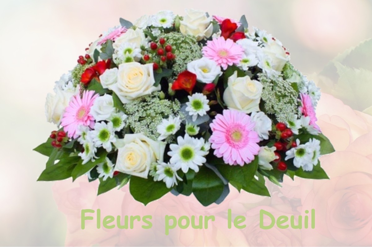 fleurs deuil LONGCHAUMOIS